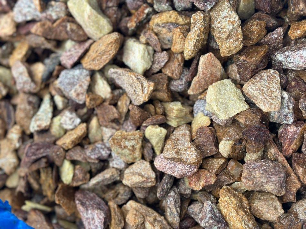 Златолит персиковый декоративная каменная крошка купить в Фрязино