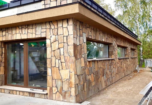 Плитняк кора дерева для фасада купить в Фрязино