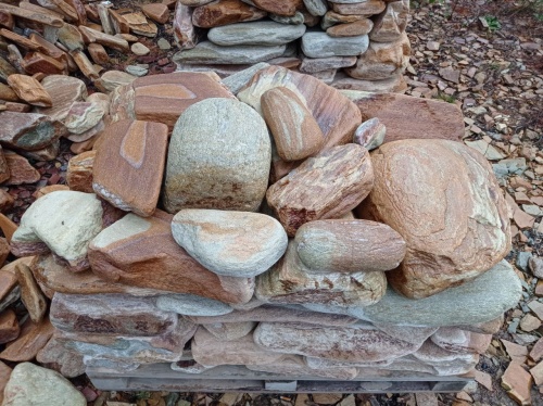 Златолит жёлтый, жёлто-зелёный глыбки и валуны для ланшафтного дизайна купить в Фрязино