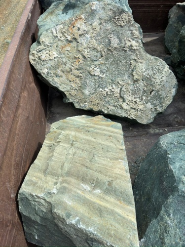 Ландшафтные глыбы зелёные 200-500 килограмм купить в Фрязино