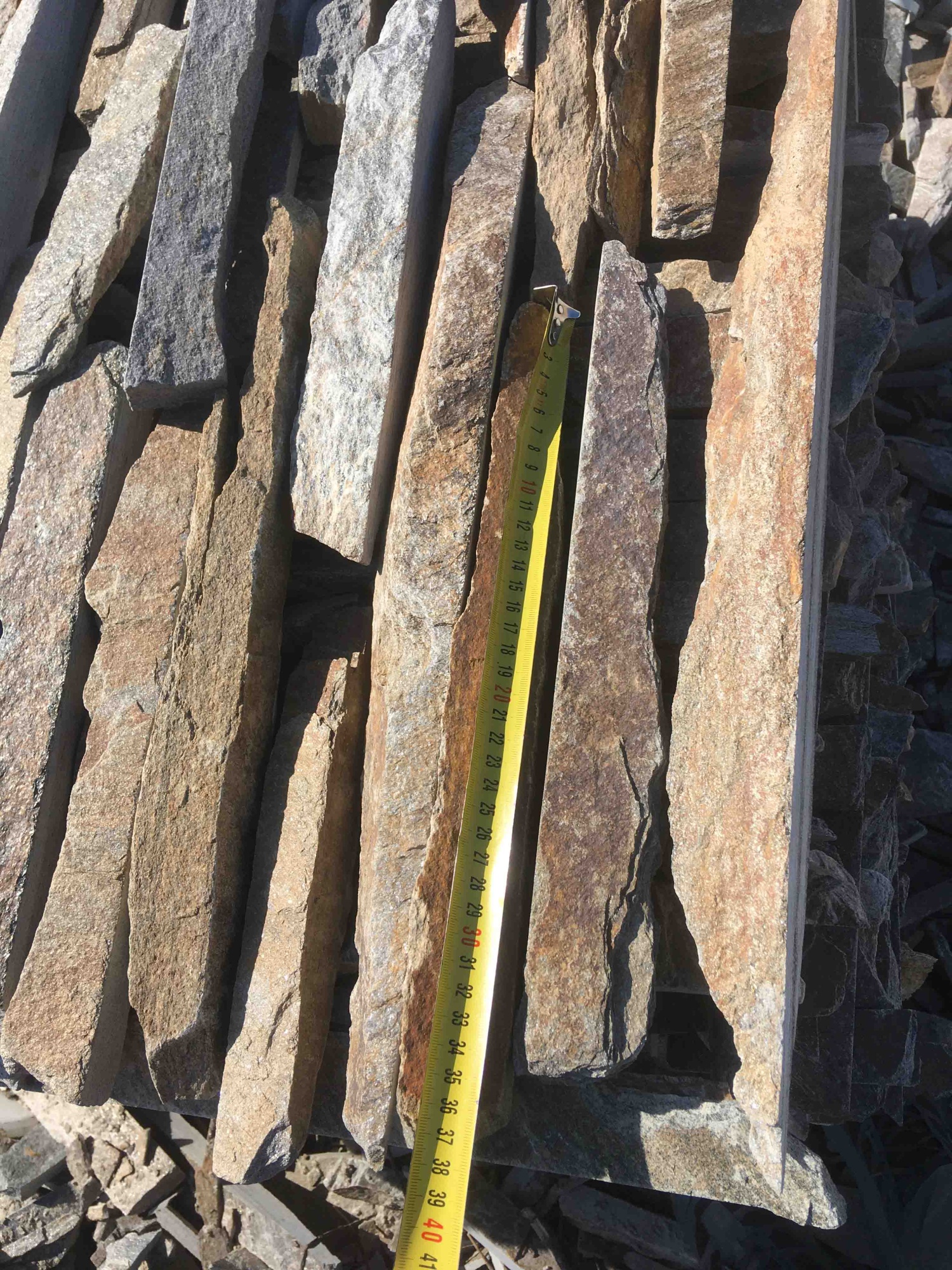 Горбушка златолит мультиколор для облицовки купить в Фрязино