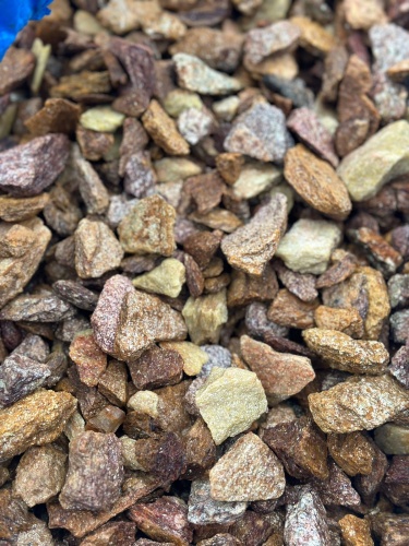 Златолит персиковый декоративная каменная крошка купить в Фрязино