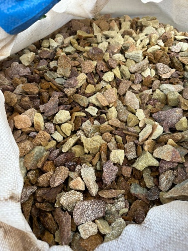 Златолит персиковый декоративная каменная крошка купить в Фрязино