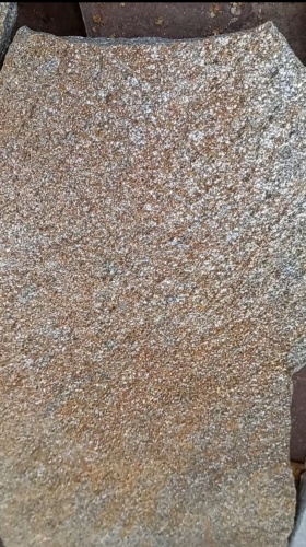 Плитняк златолит серебристый для цоколя, отмостки купить в Фрязино