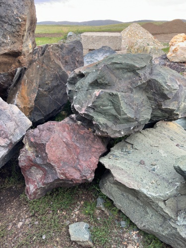 Камни для ландшафтного дизайна зелёные 10-60 килограмм купить в Фрязино