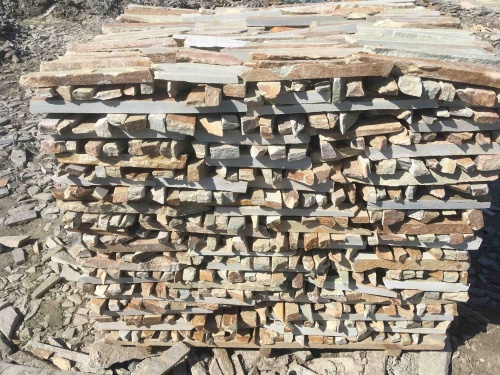 Горбушка златолит золотистый для облицовки купить в Фрязино