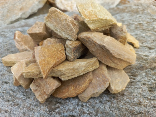 Златолит жёлтый декоративная каменная крошка купить в Фрязино