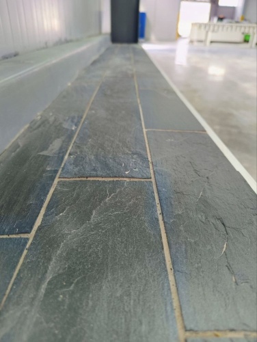 Плитка чёрная из натурального камня фасадная 30 см * 5 см, толщина 7 мм -30 мм купить в Фрязино