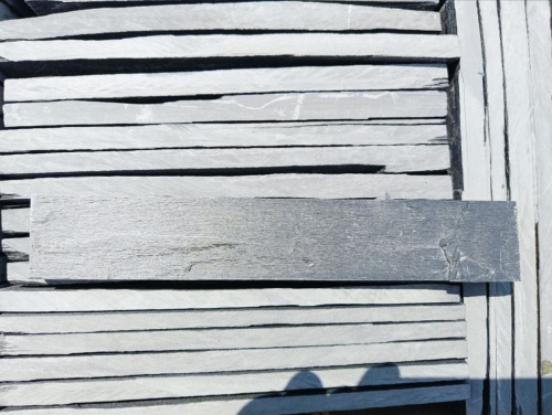 Плитка чёрная из натурального камня фасадная 30 см * 5 см, толщина 7 мм -30 мм купить в Фрязино