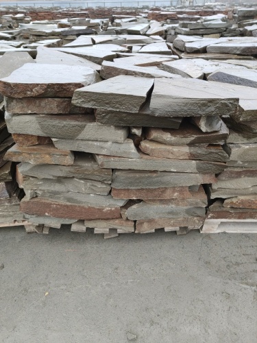 Плитняк песчаник серо-зелёный для мощения 60-65 мм купить в Фрязино