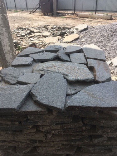 Златолит серебристый галтованный для лестниц купить в Фрязино